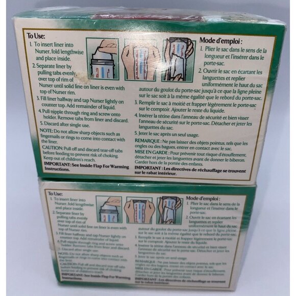 200 Playtex Standard Baby Bottle Pre-Sterilized Disposable Liners 8 oz Sealed - Picture 4 of 11